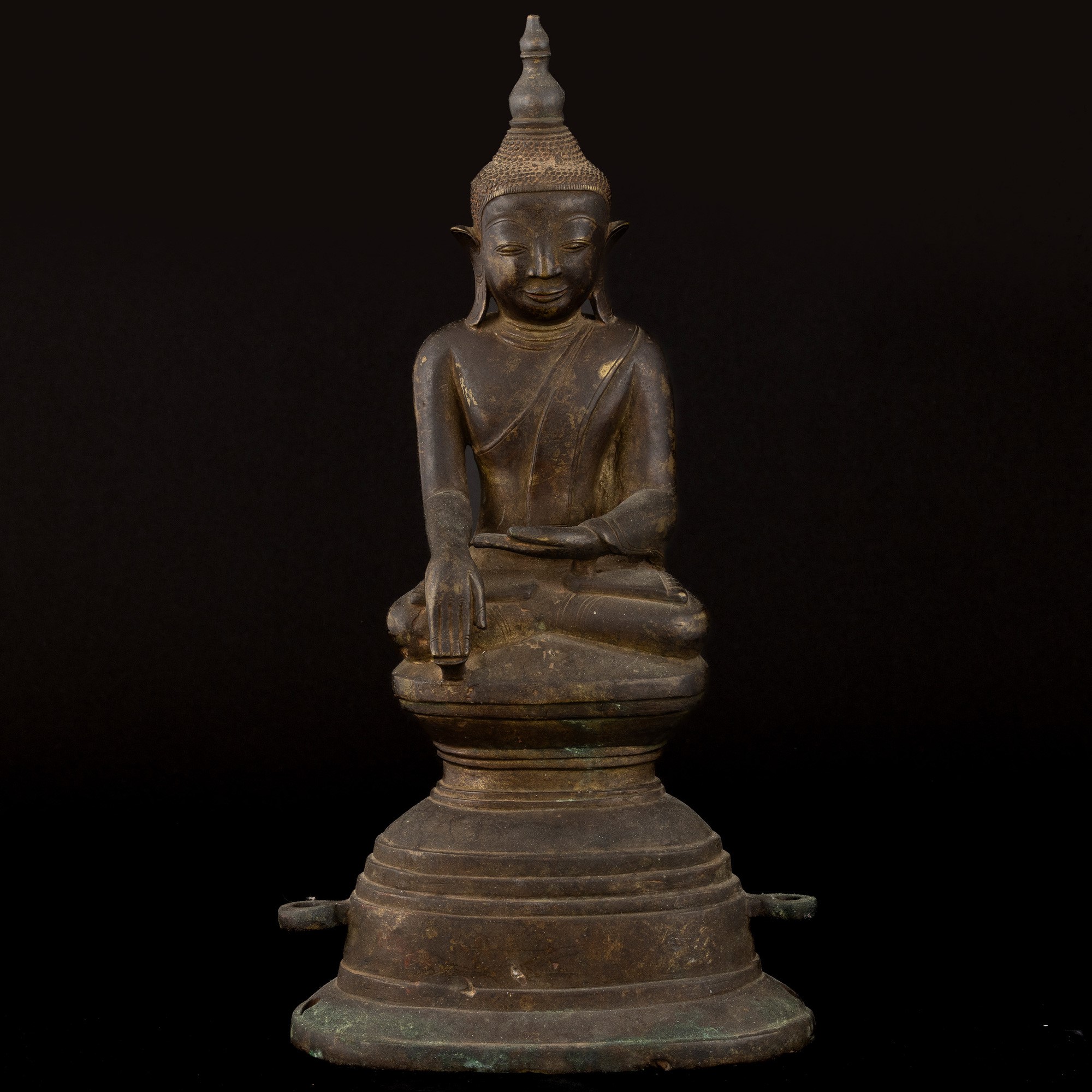 Figura di Buddha Sakyamuni in Bronzo, Thailandia, XIX Secolo