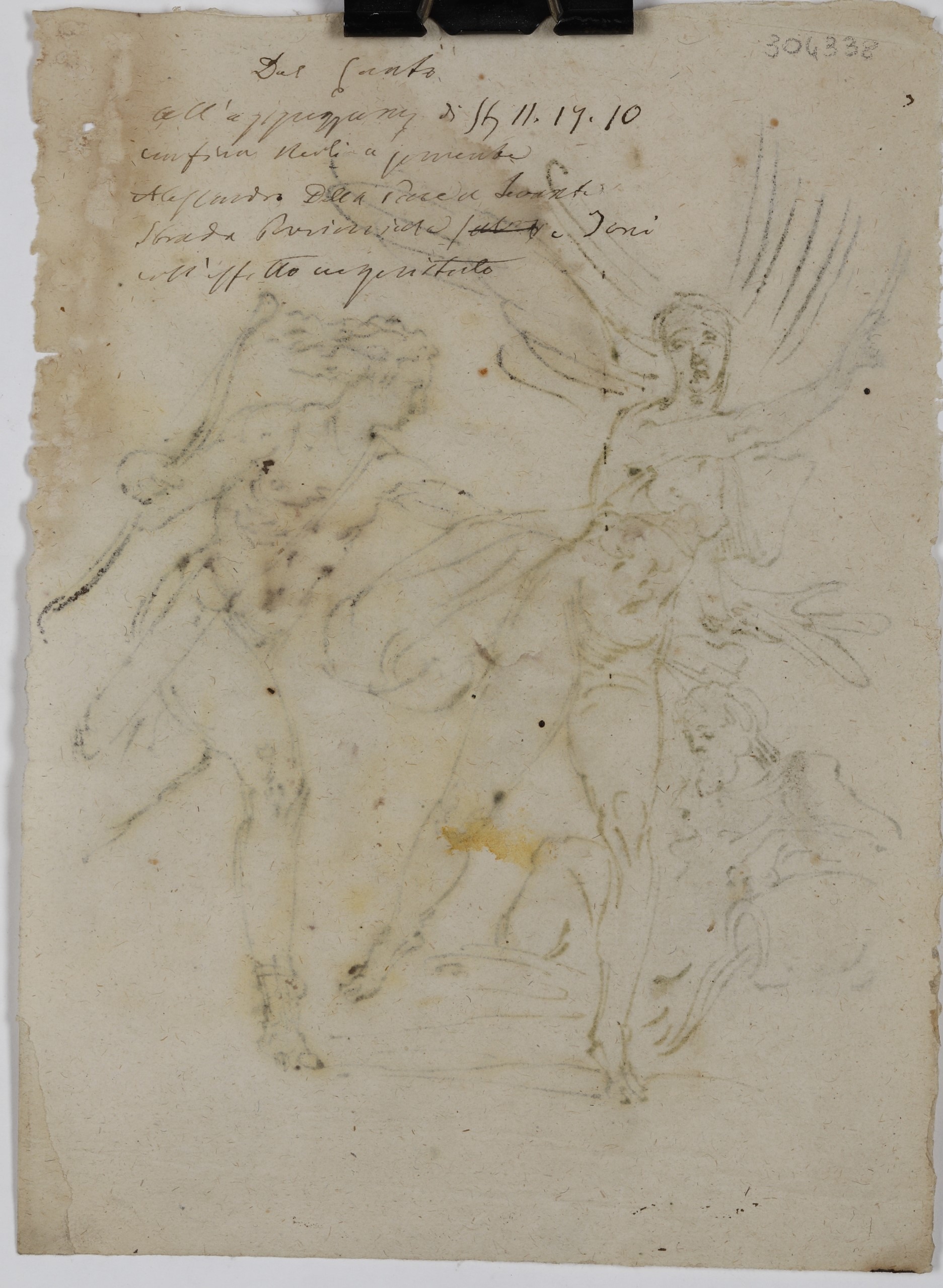 Scuola del XIX Secolo Apollo e Dafne