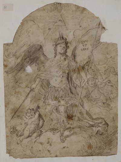 Scuola del XVII Secolo Arcangelo Michele