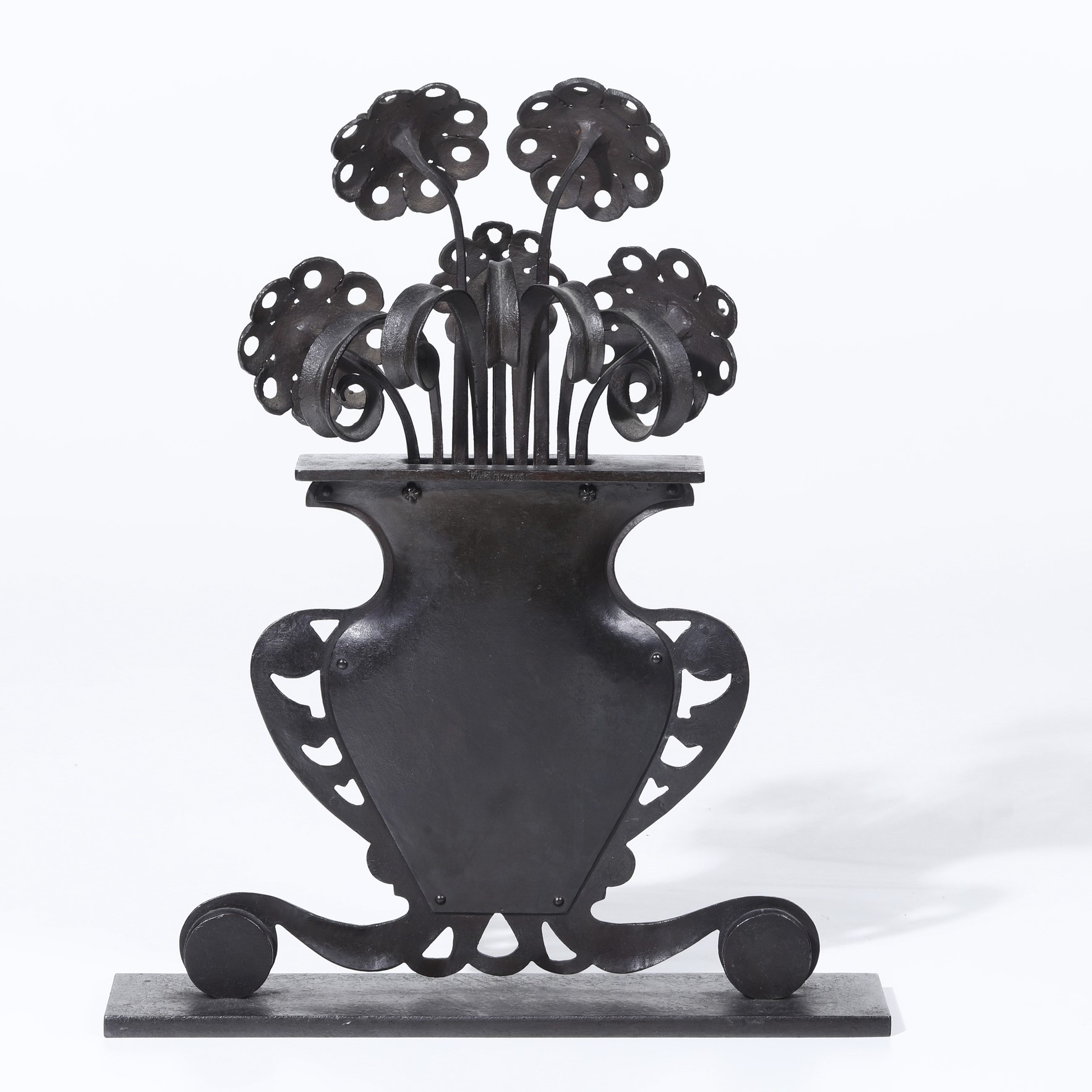 Alessandro Mazzucotelli - Vaso con Fiori