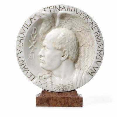 Mussolini in Veste di Condottiero Romano. 1933-34 Ritratto di Mussolini in Veste di Condottiero R...
