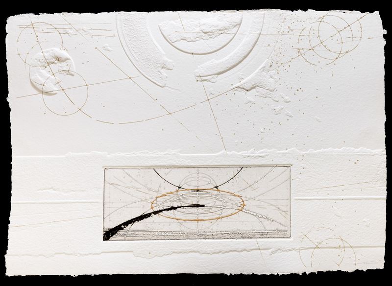 Walter Valentini : Costellazione I  (1995)  - acquaforte, litografia e pressione calcografica - Auction Walter Valentini - Cambi Casa d'Aste