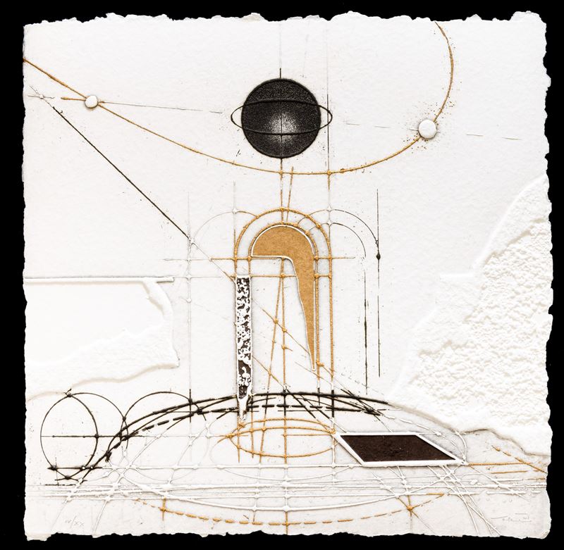 Walter Valentini : La porta ducale  (1998)  - acquaforte - Auction Walter Valentini - Cambi Casa d'Aste