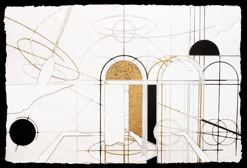 Walter Valentini : Senza titolo  (2000)  - acquaforte - Asta Walter Valentini - Cambi Casa d'Aste