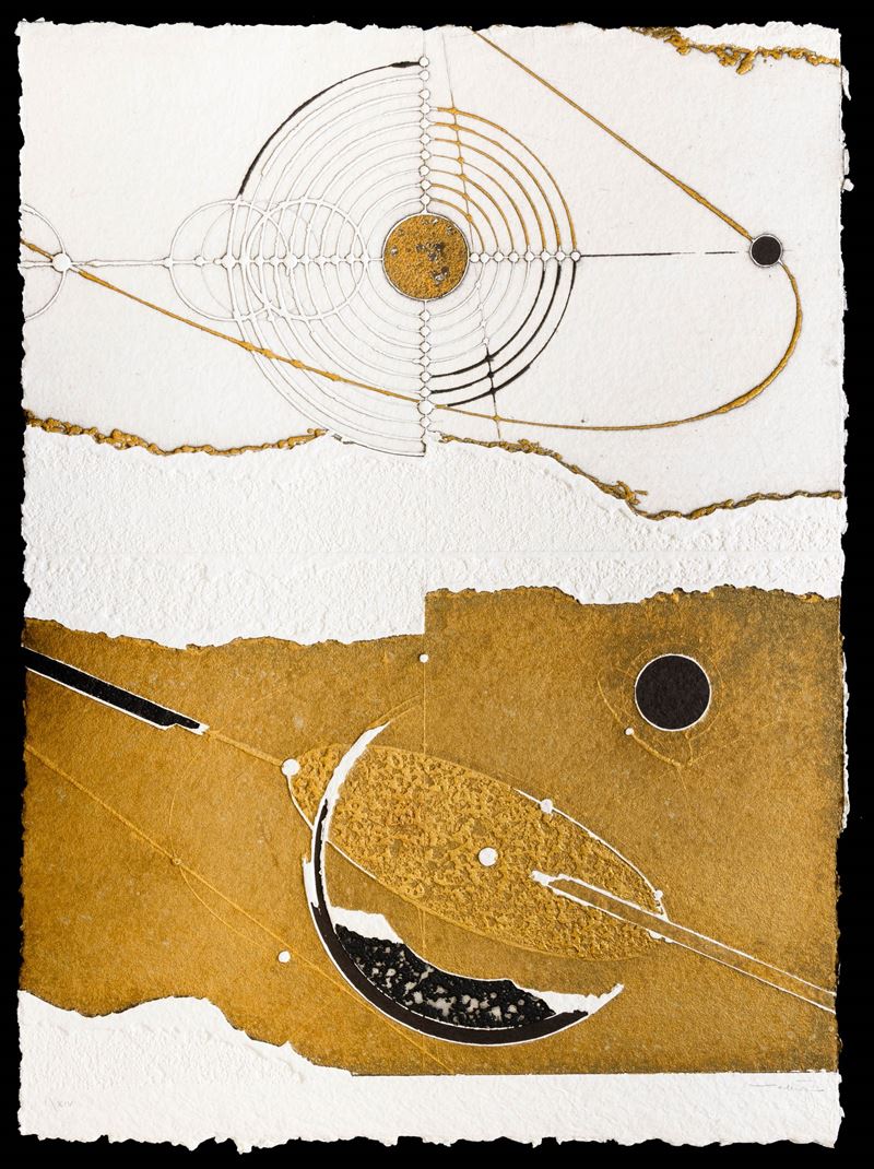 Walter Valentini : Cielo  (2001)  - acquaforte acquatinta - Auction Walter Valentini - Cambi Casa d'Aste