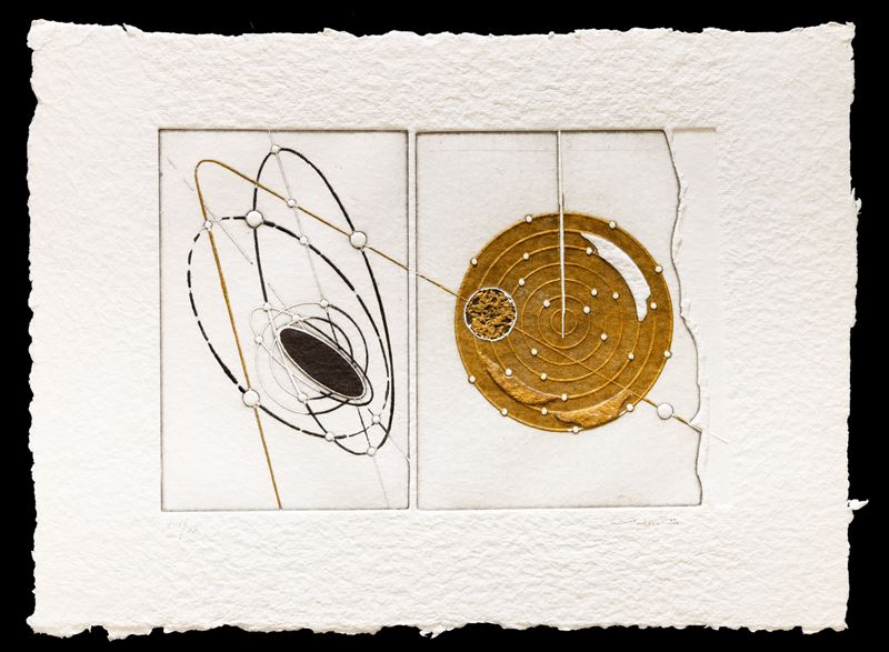 Walter Valentini : Senza titolo  (2003)  - acquaforte - Asta Walter Valentini - Cambi Casa d'Aste