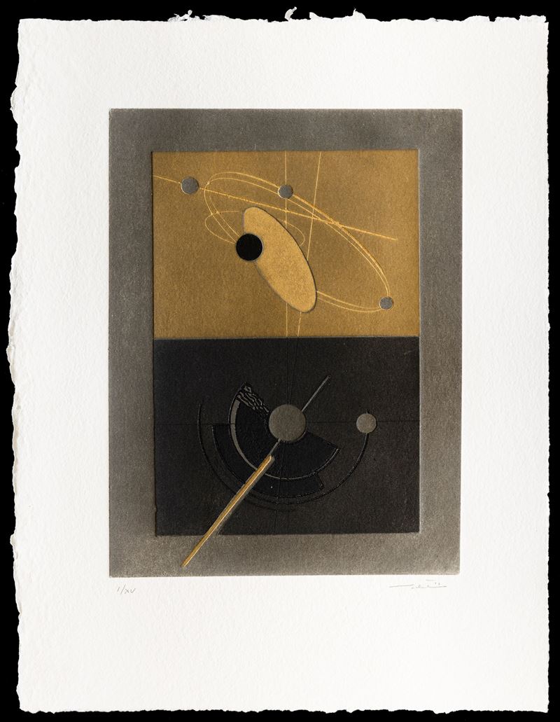 Walter Valentini : Disegni del cielo  (2006)  - acquaforte - Auction Walter Valentini - Cambi Casa d'Aste