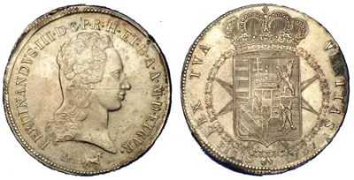 Firenze. Ferdinando III di Lorena, 1790-1801. Francescone 1797.