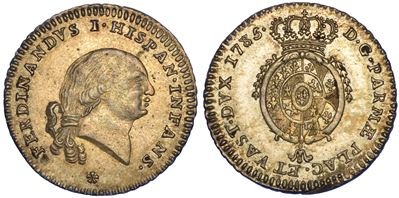 Parma. Ferdinando i di Borbone, 1765-1802. Settimo di Ducato 1785.