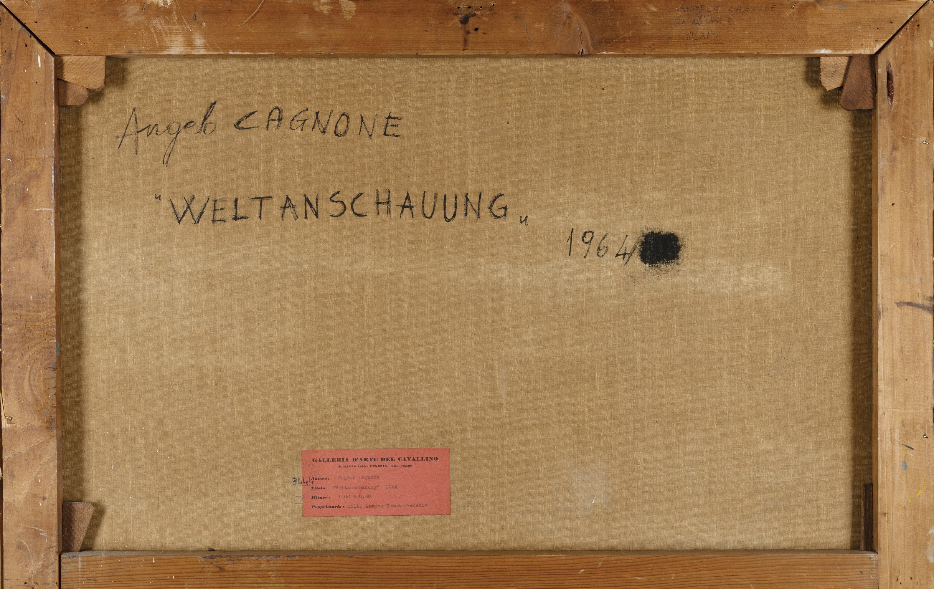 Angelo Cagnone - Weltanschauung