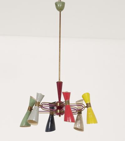 Lampadario, Produzione Italiana, Anni ‘50