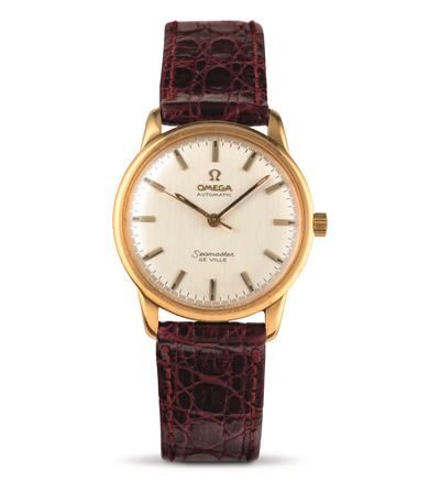 Seamaster in Oro Giallo 18k Movimento Automatico Quadrante Argentè con Indici Applicati