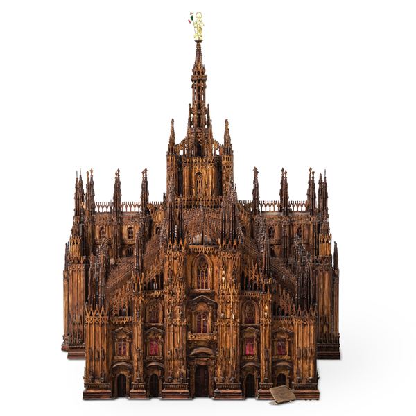 Riproduzione in legno del Duomo di Milano, XX secolo