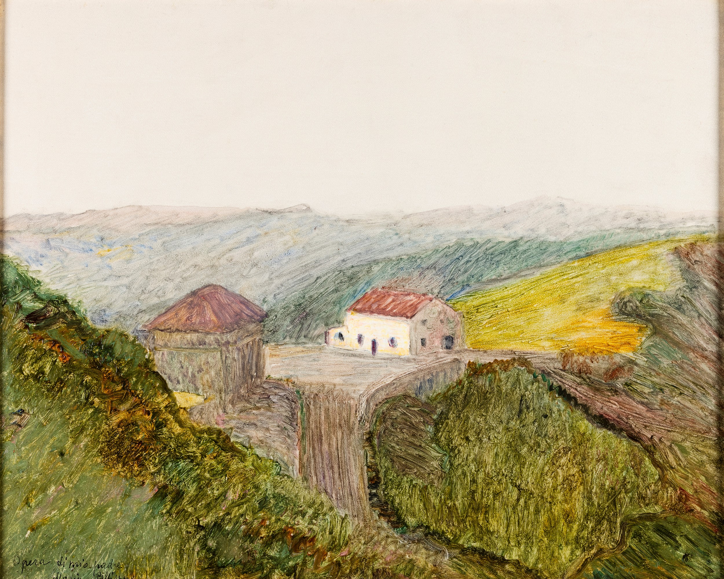 Giuseppe Pellizza da Volpedo - Ricovero N.2 del Penice o la Cantoniera al Passo Delpenice