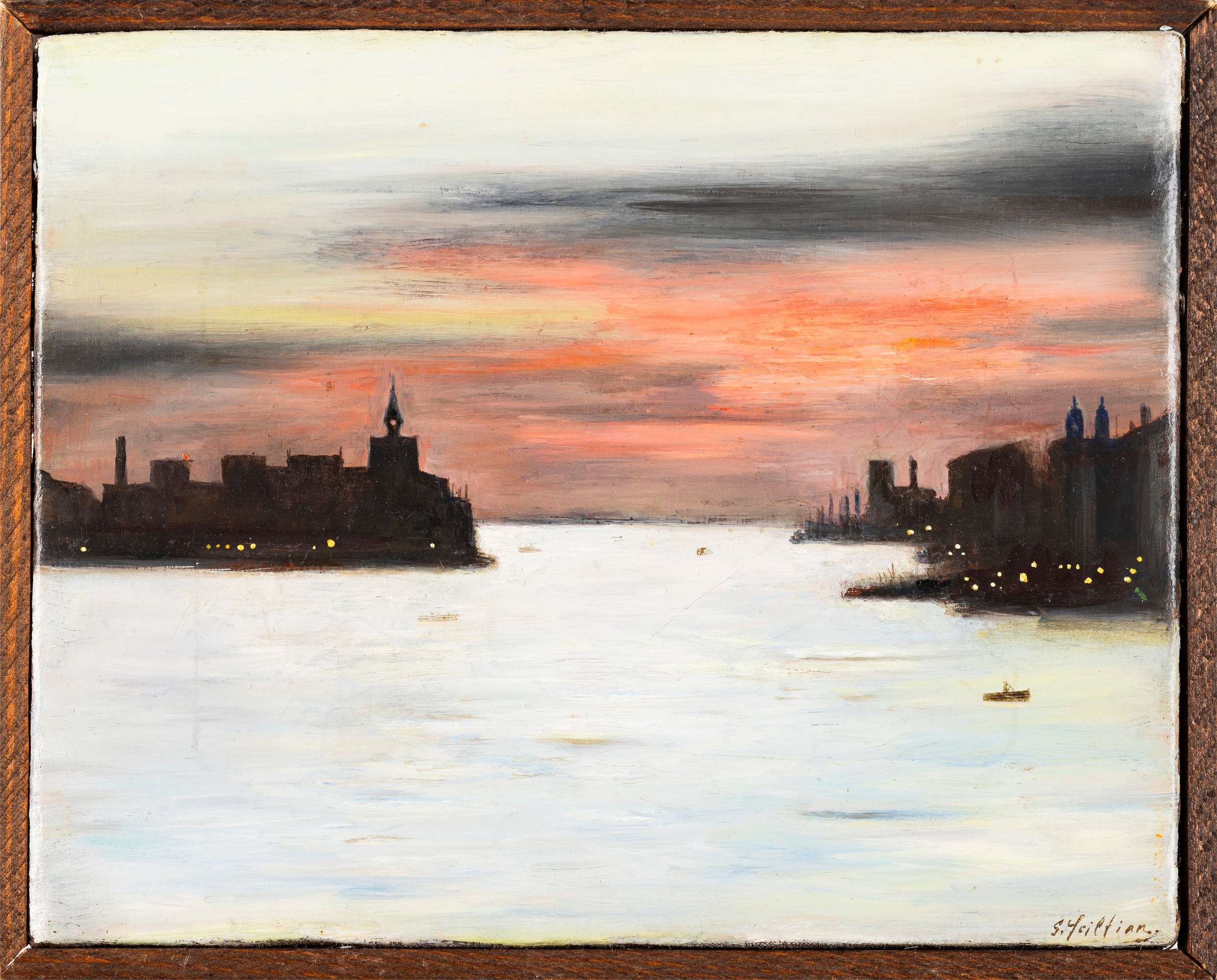 Gregorio Sciltian - Tramonto alla Giudecca