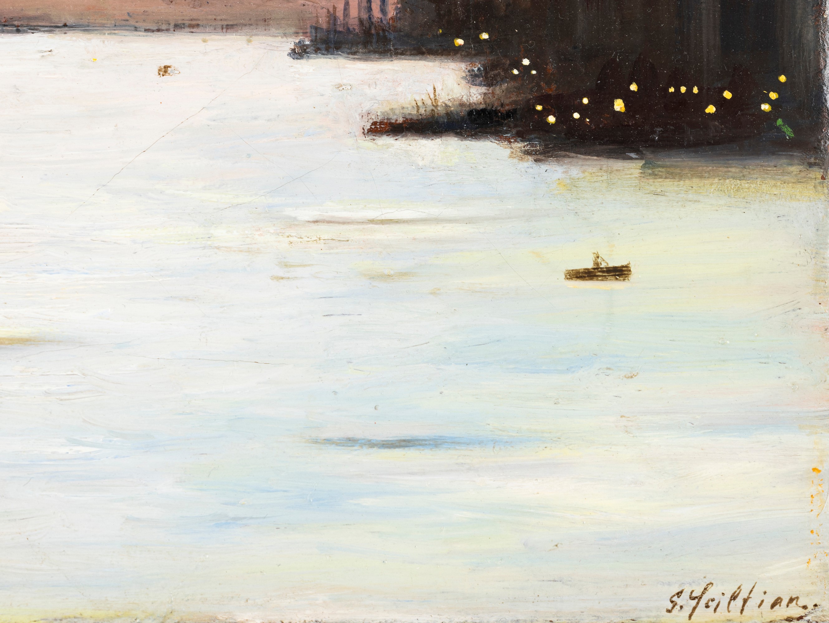 Gregorio Sciltian - Tramonto alla Giudecca