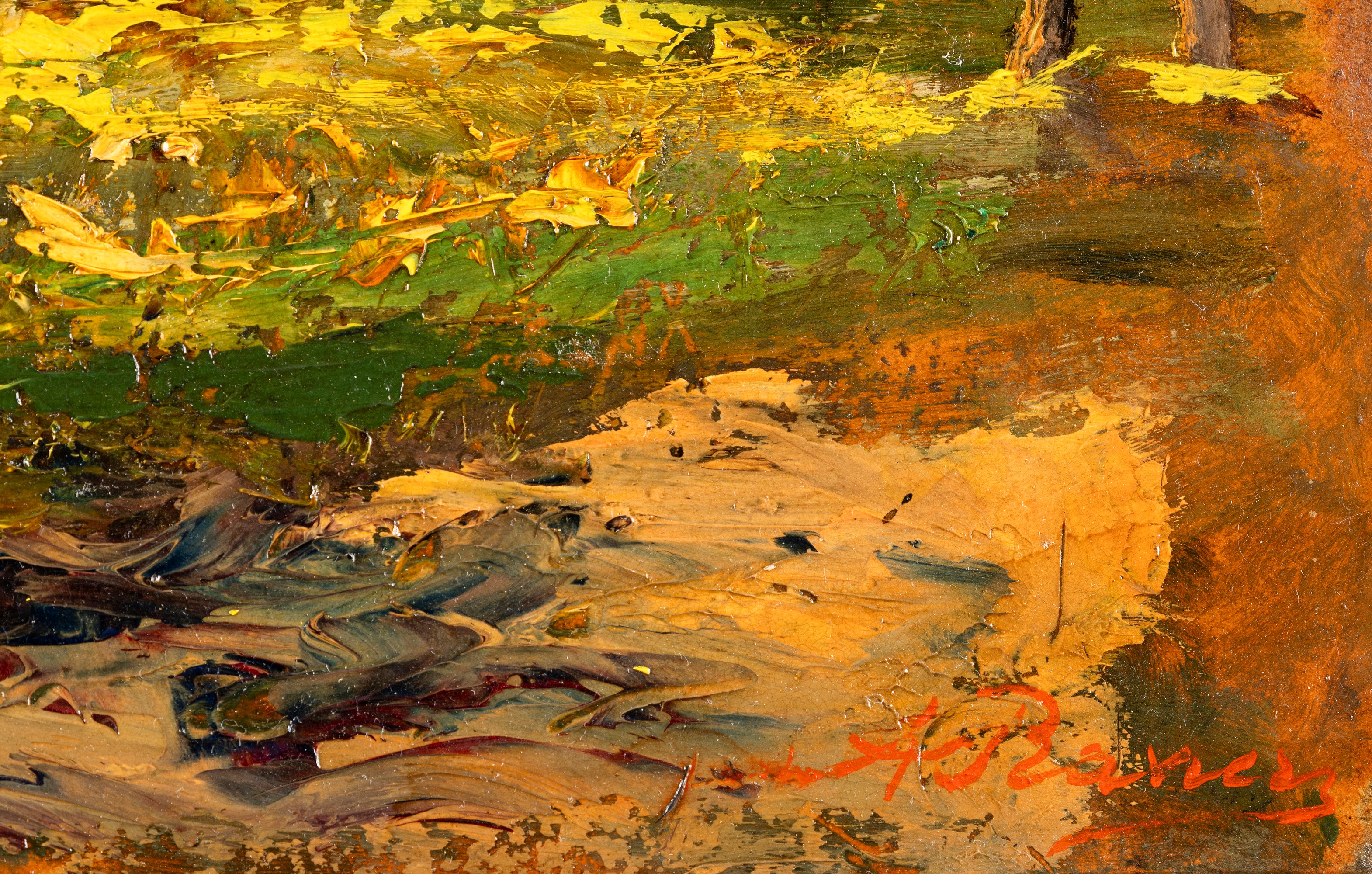 François-auguste Ravier - Campagna Soleggiata