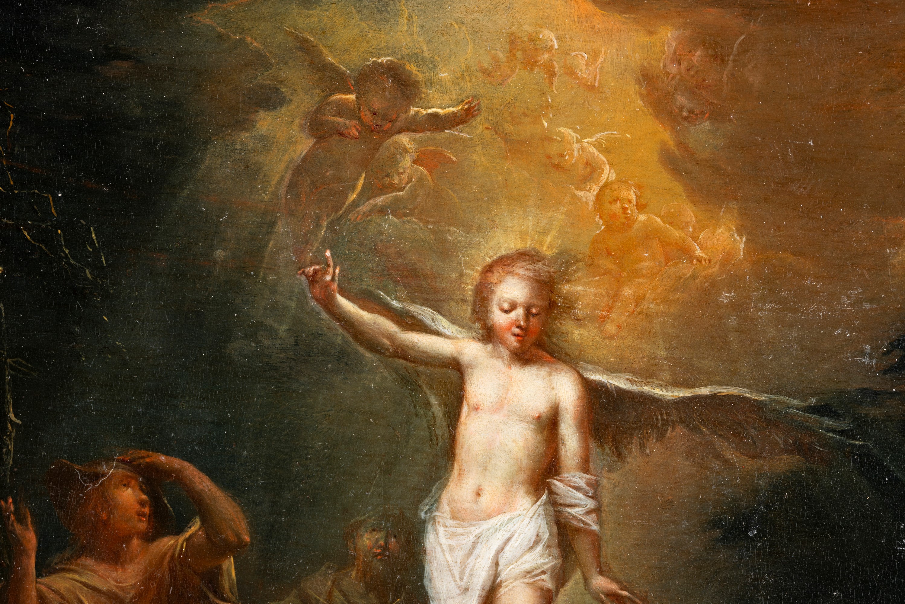 Johann Georg Trautmann - L'annuncio ai Pastori