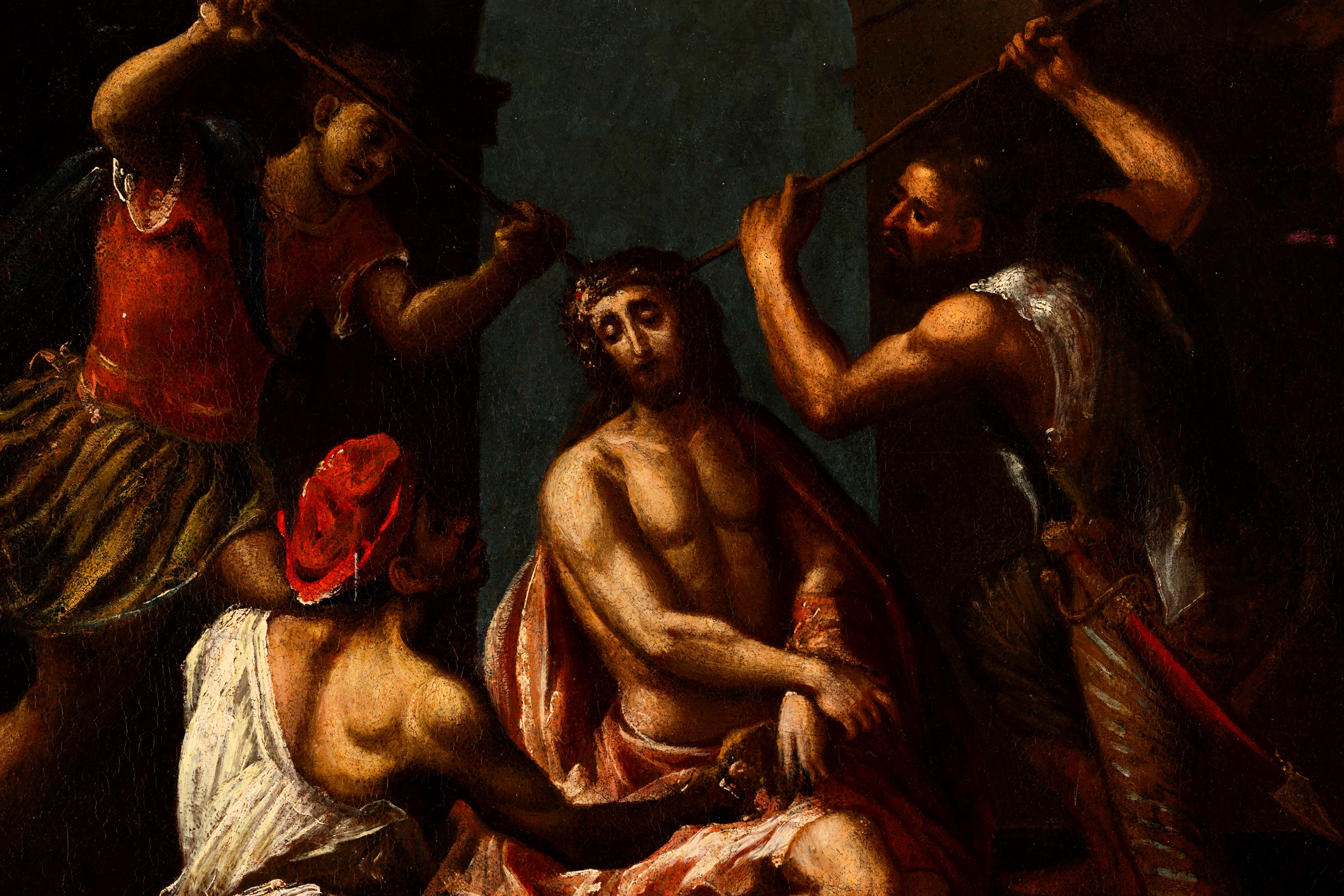 Scuola Italiana del XVII Secolo Flagellazione di Cristo