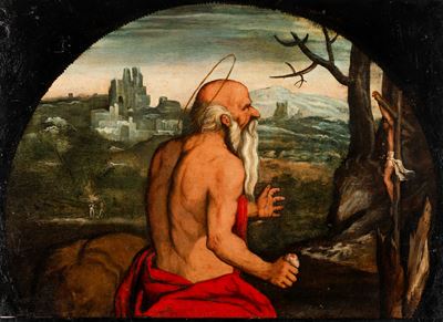 Scuola Veneta del XVI Secolo San Gerolamo in Eremitaggio