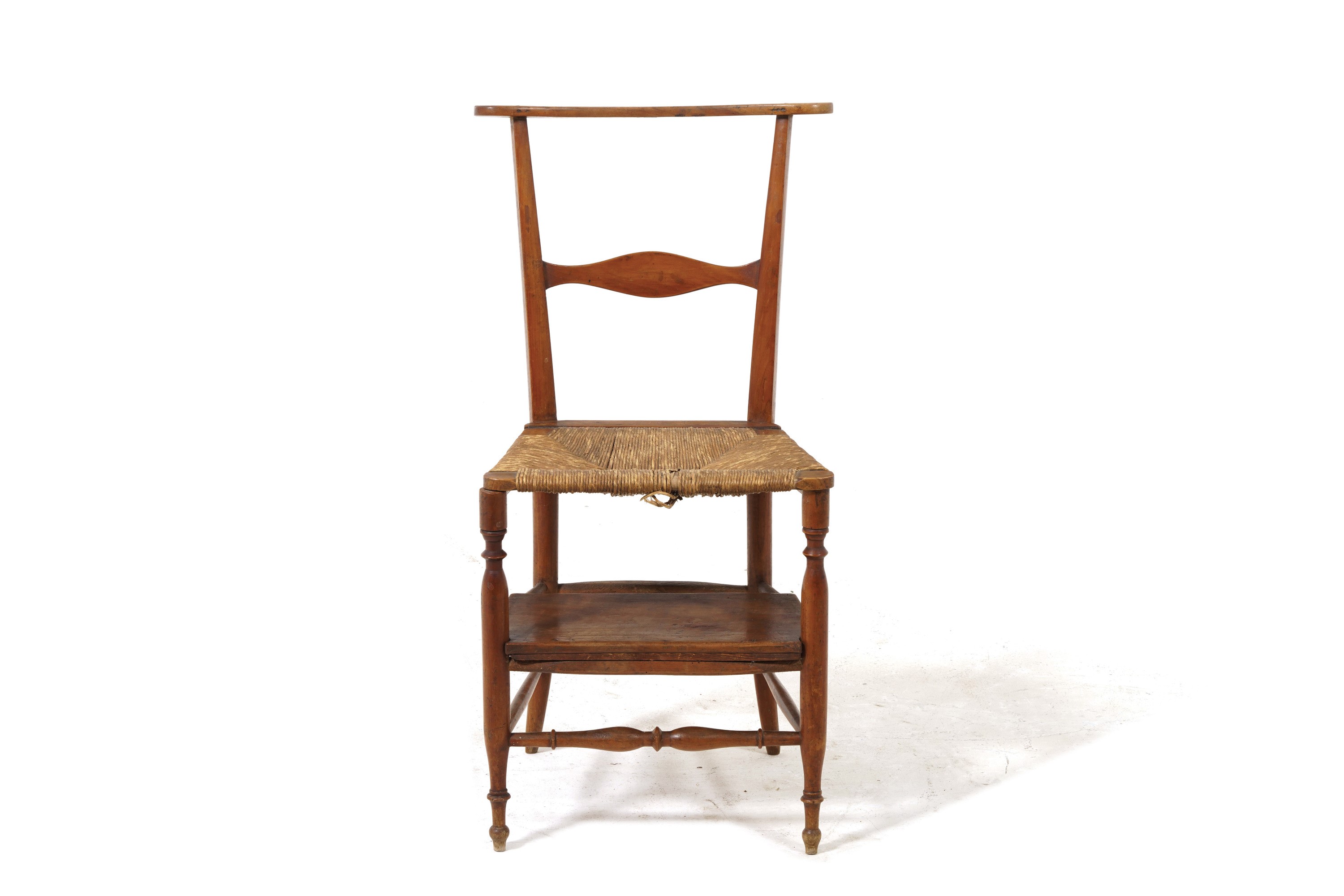 Sedia da Preghiera in Legno. XIX Secolo