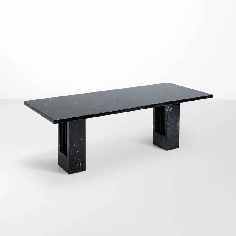 Carlo Scarpa e Marcel Breuer : Tavolo mod. Delfi  - Auction Design 200 - Cambi Casa d'Aste