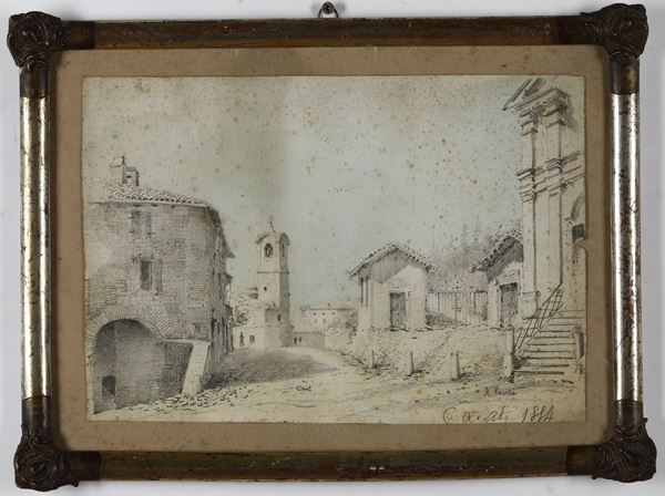 Pittore del XIX secolo Paesaggio