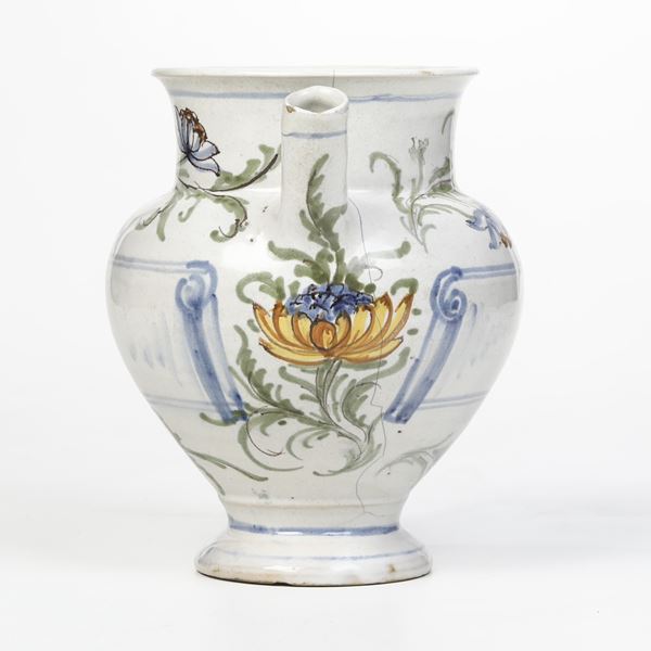 Orciolo. Savona, Manifattura di Giuseppe Boselli, seconda metà del XVIII secolo.