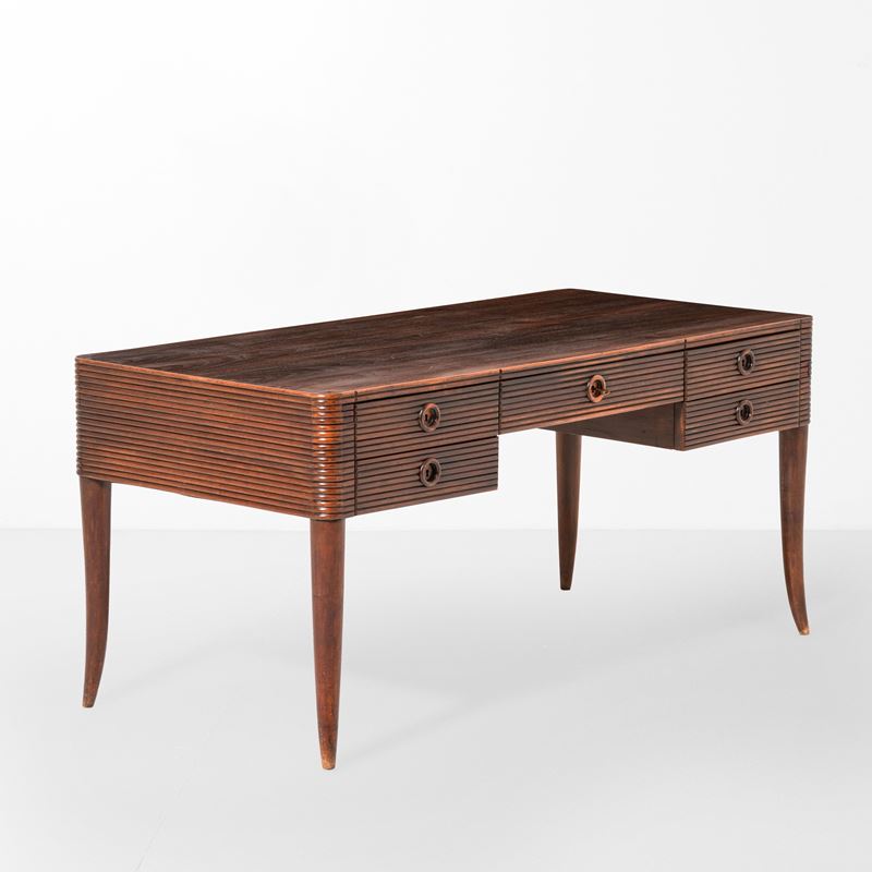 Paolo Buffa : Scrivania  - Auction Design 200 - Cambi Casa d'Aste