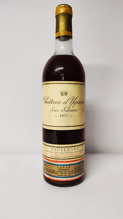 Chateau D'yquem, Sauternes 1977