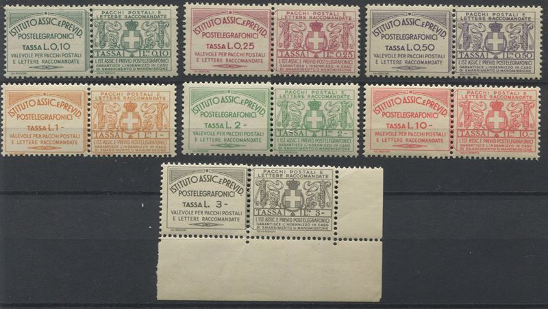 1936, Regno d’Italia, Francobolli Assicurativi.  - Asta Storia Postale e Filatelia - Cambi Casa d'Aste