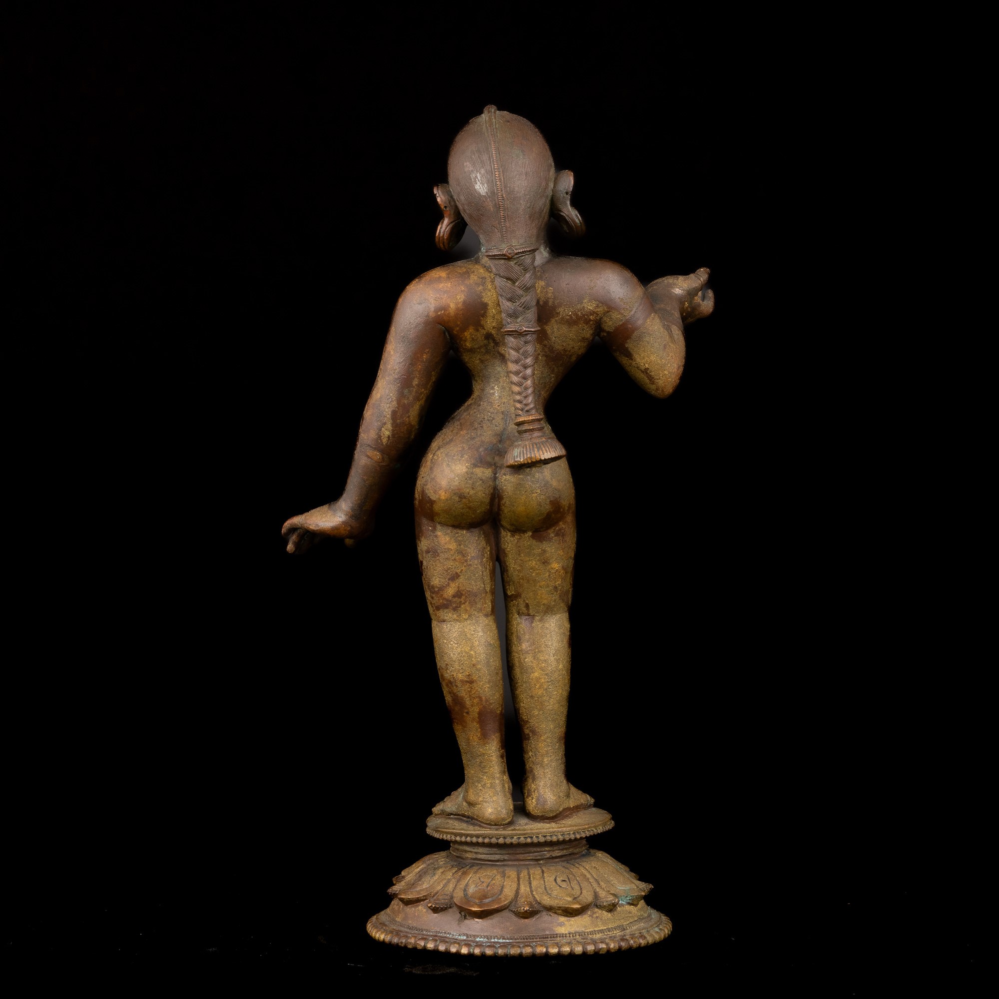 Figura di Sita in Bronzo, India, XVIII Secolo