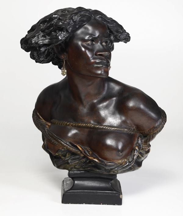 Da modello di Jean-Baptiste Carpeaux (1827-1875) La schiava