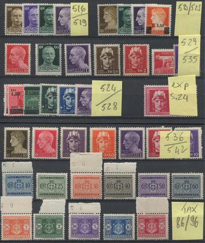 1945, Luogotenenza, “imperiale”, Sei Serie.