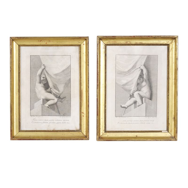 Lorenzo Lorenzi (Secolo XVIII) - Marcantonio Franceschini (Bologna,1648-1729)    - Auction Old and Modern Prints - Cambi Casa d'Aste