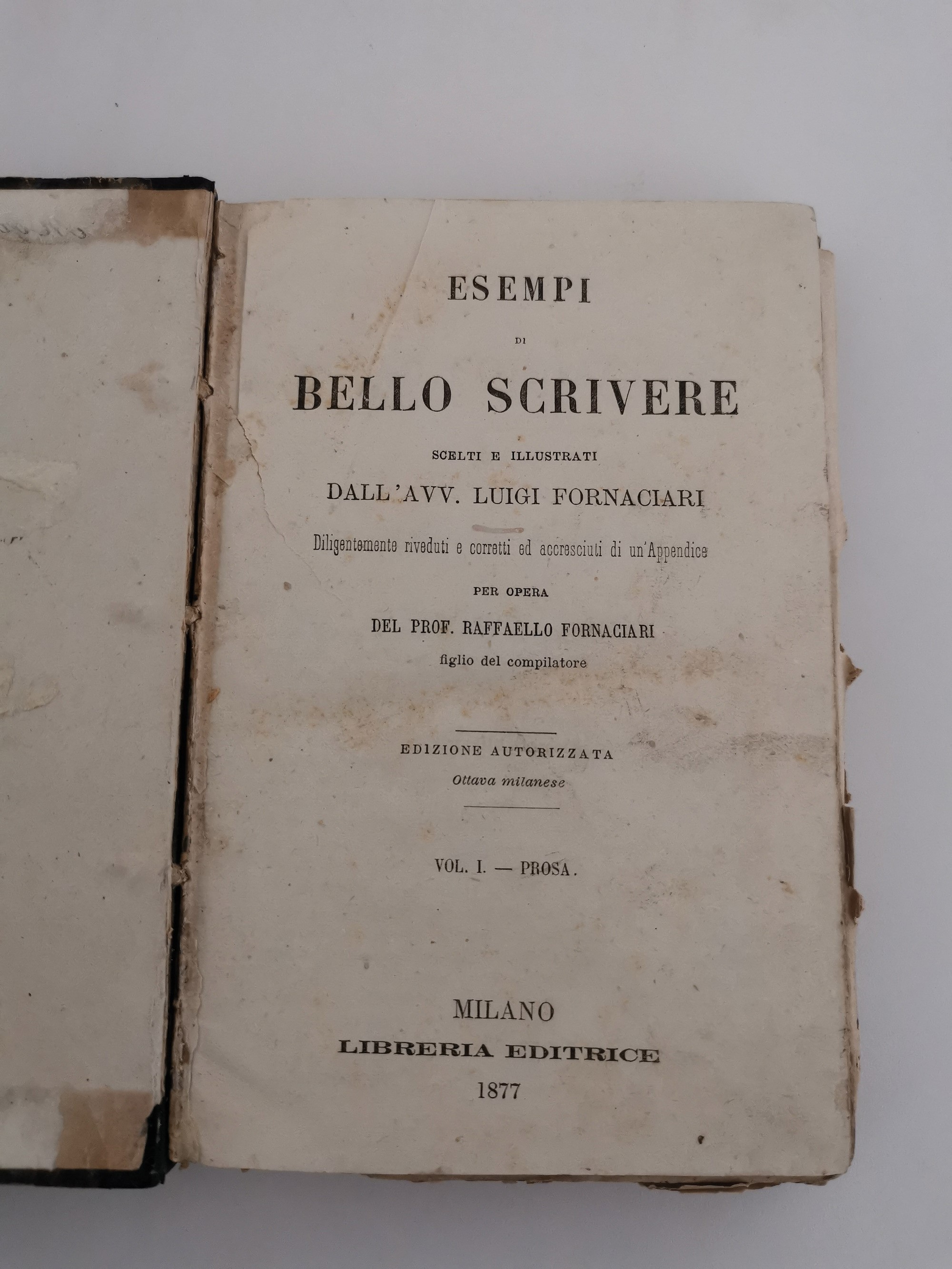 Raccolta di Dieci Volumi Miscellanei. per lo Più del XIX Secolo