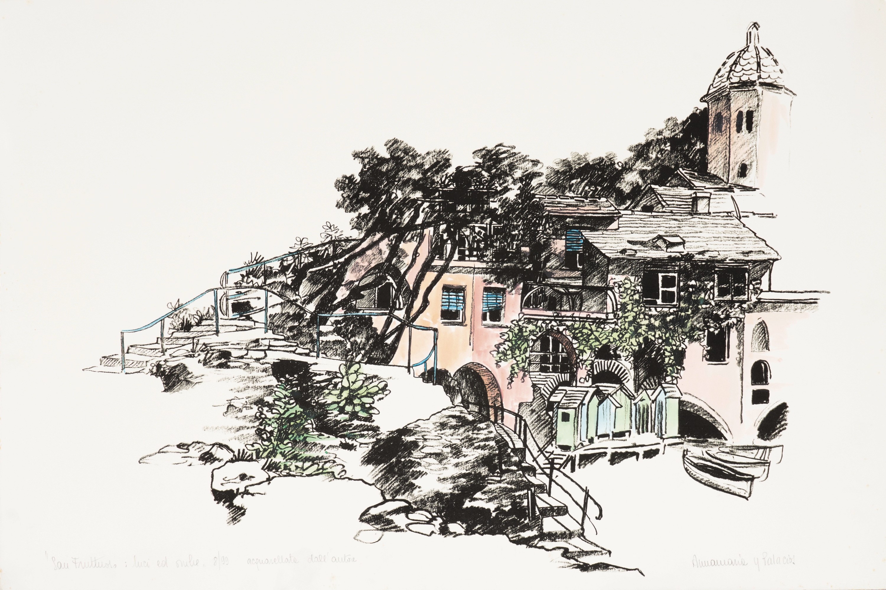 Annamaria Y Pallacios San Fruttuoso: Luci e Ombreboccadasse: il Gozzo di Nicolò
