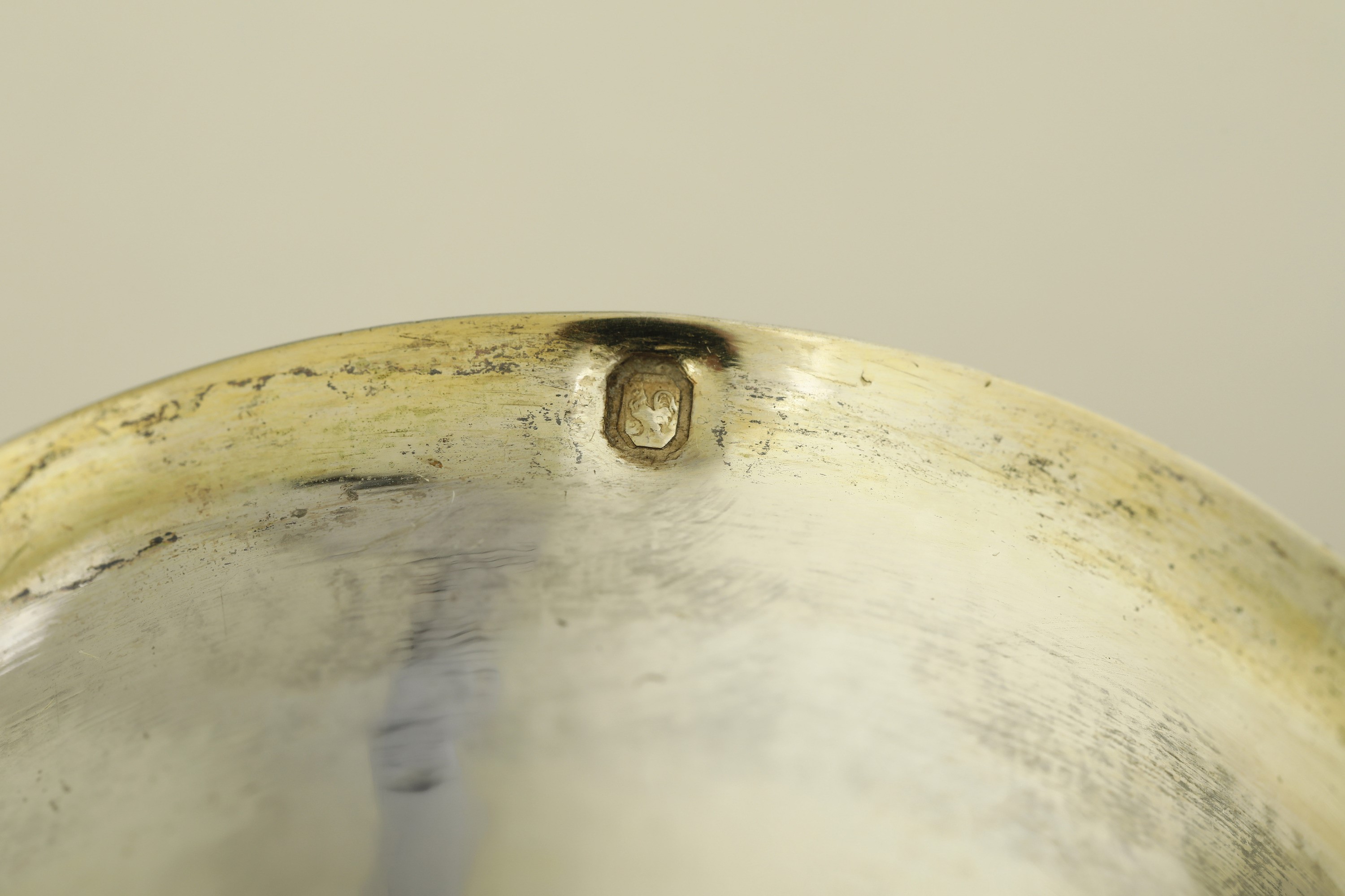 Calice, argento sbalzato e rame dorato (Roma; marchi di occupazione francese 1811-1814)
