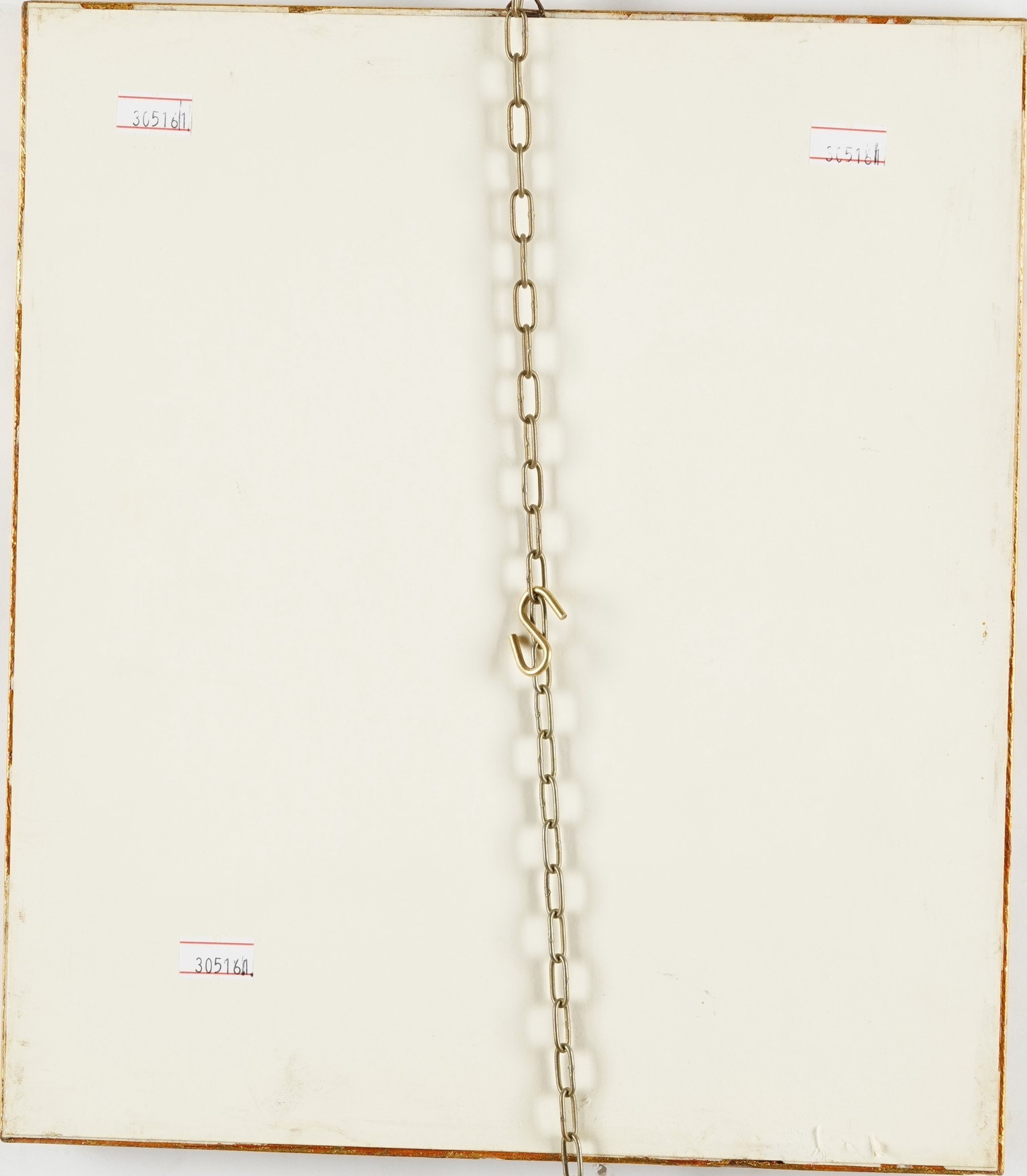 Scuola genovese del XVII secolo Apparizione della Vergine con il Bambino e San Giovannino