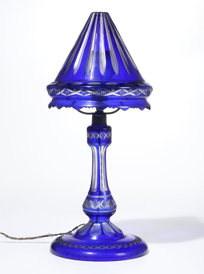 Lume in vetro. XX secolo  - Auction Antique - Cambi Casa d'Aste