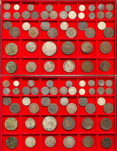Stato Pontificio. Lotto di 45 Monete.