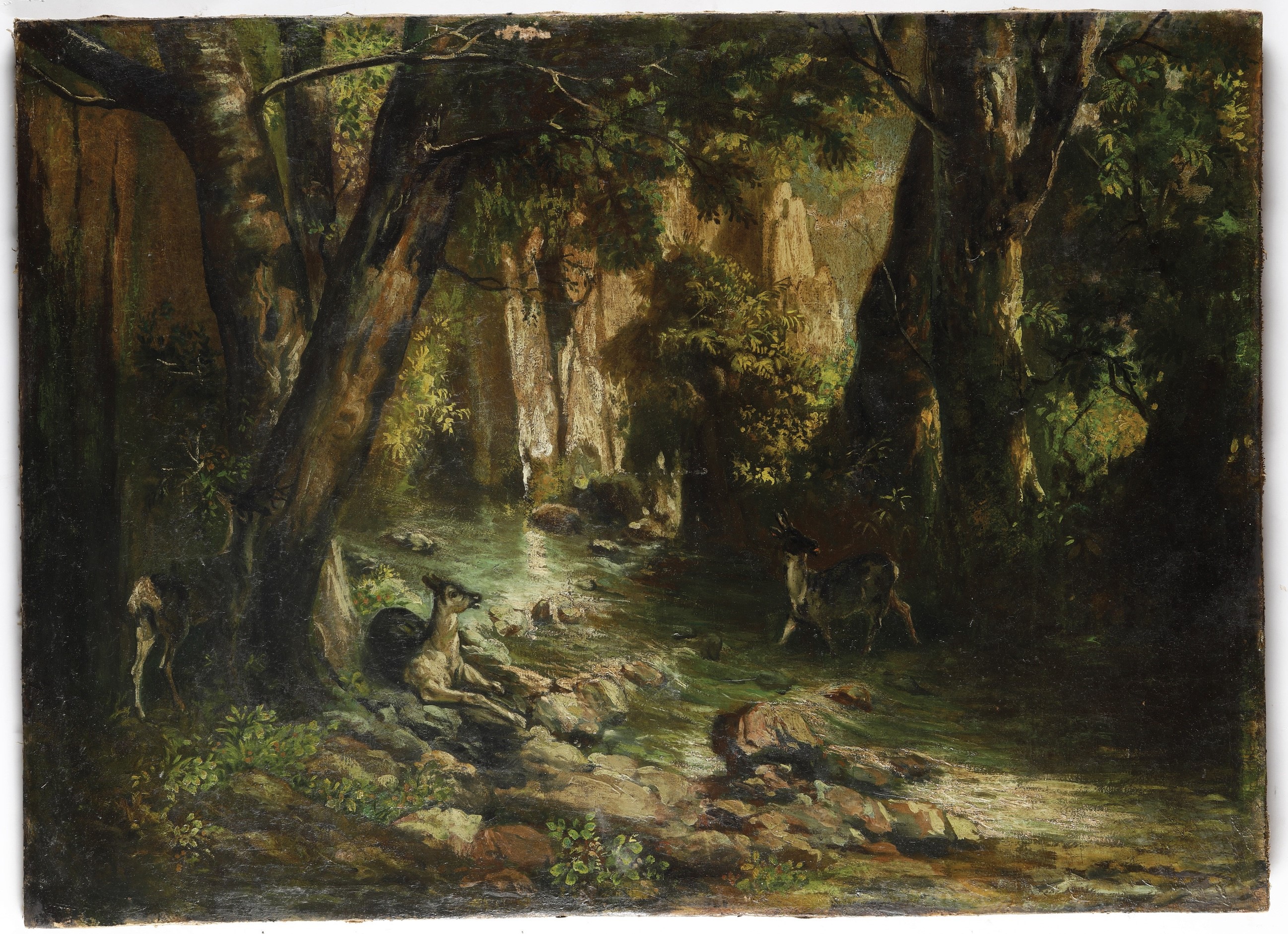 Scuola del XIX-XX Secolo Scene di Caccia