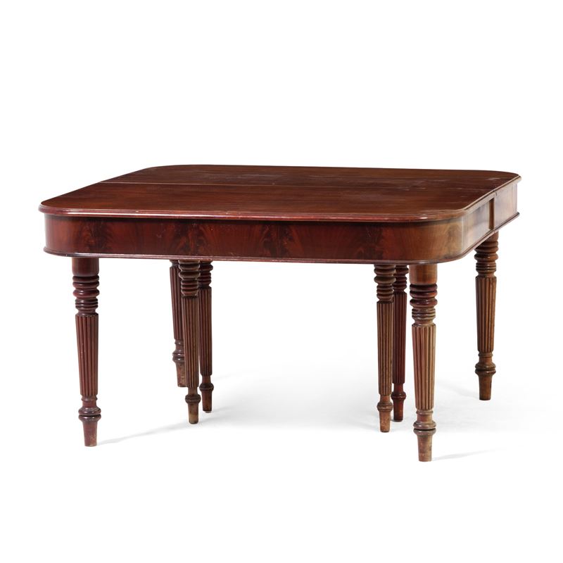 Tavolo allungabile. Inghilterra, XIX secolo  - Auction Antique - Cambi Casa d'Aste