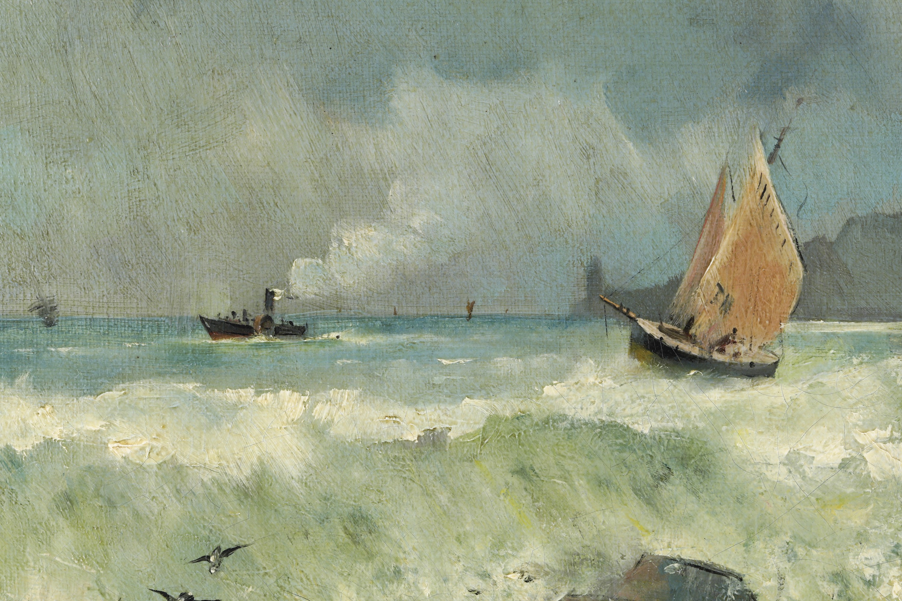 Ludovico Cavaleri - Mare in Tempesta