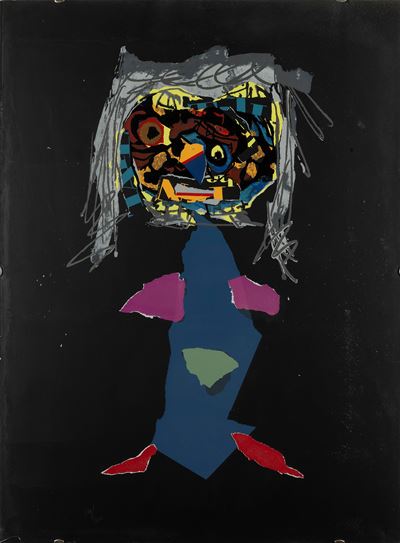 Senza titolo, serigrafia 1970