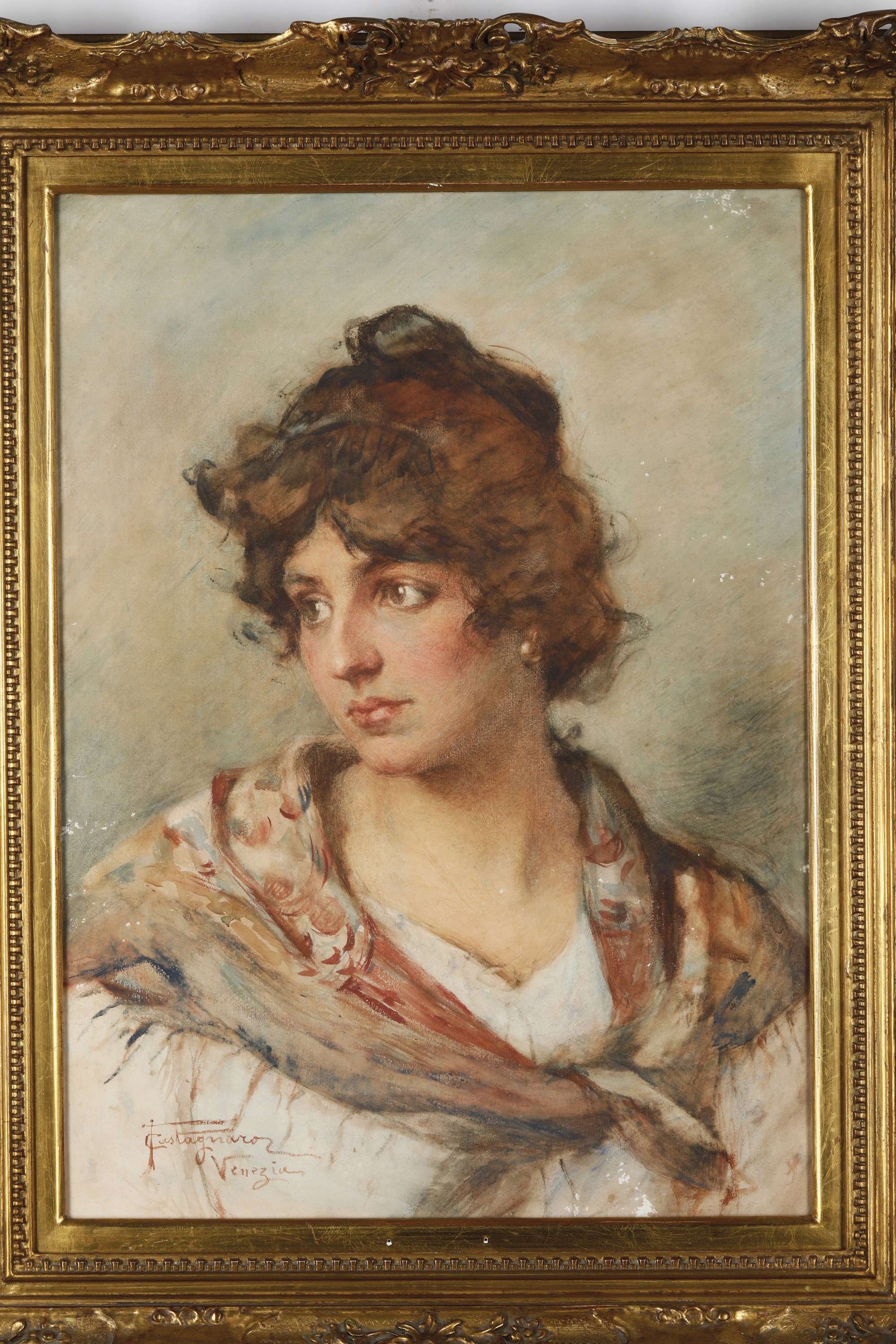 Felice Castegnaro - Giovane Veneziana