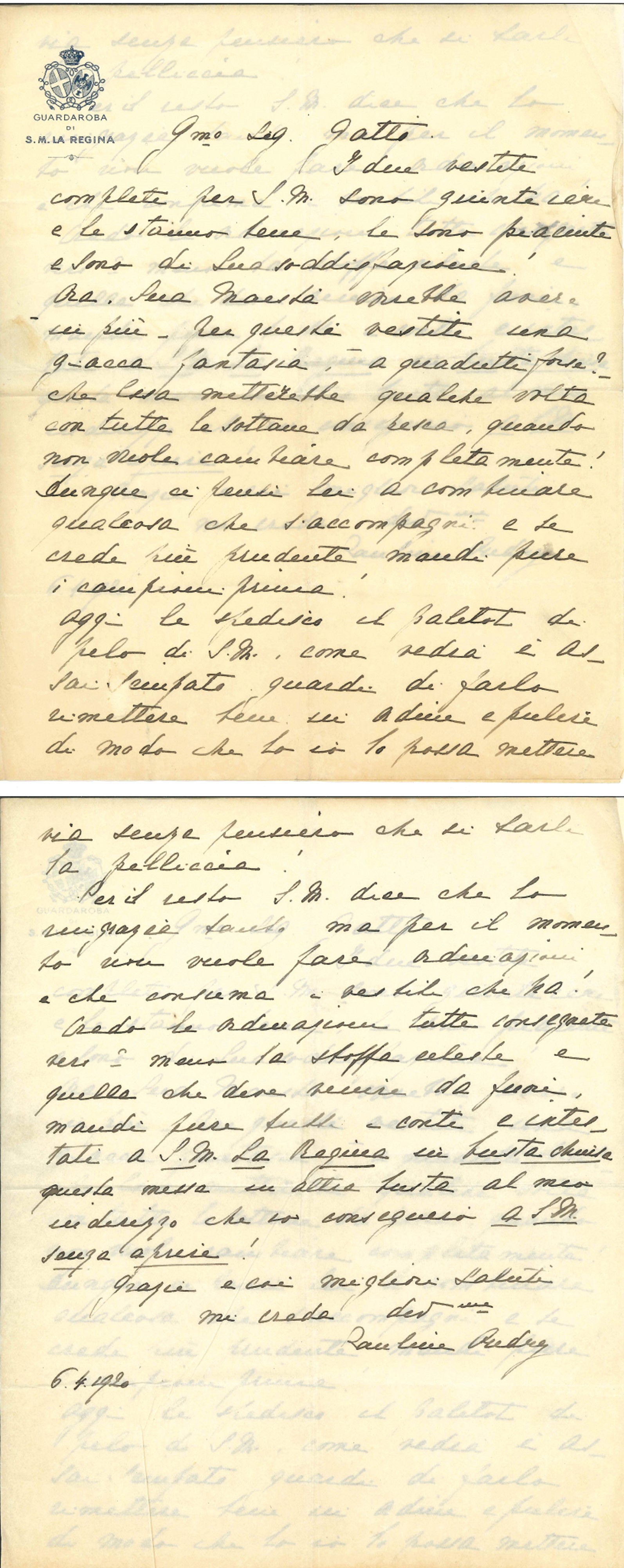 Italia. Vittorio Emanuele III di Savoia e Elena del Montenegro, 1900-1946. Ordine della Corona D'...