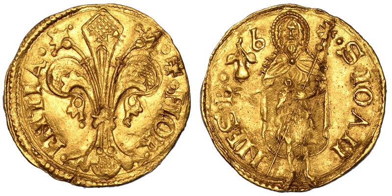 FIRENZE. REPUBBLICA, Sec. XIII-1532. Fiorino largo (XXIX serie), 1484-1509.  - Auction Numismatics - Cambi Casa d'Aste