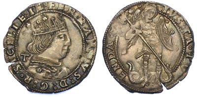 Napoli. Ferdinando i D'aragona, 1458-1494. Coronato.