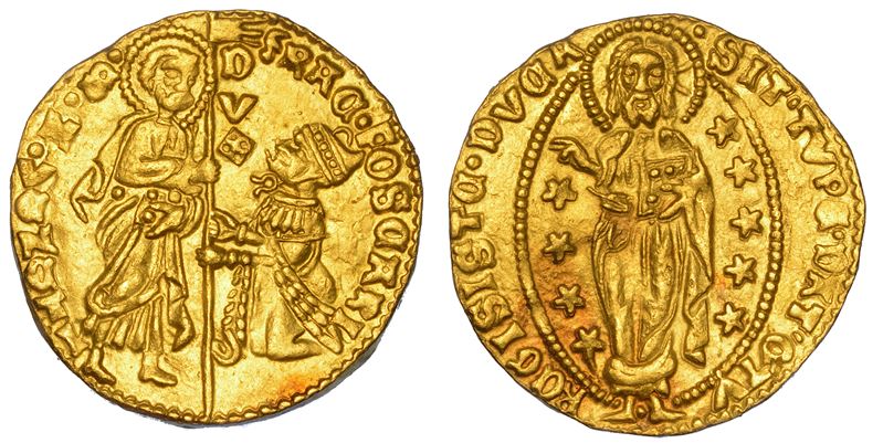 VENEZIA. FRANCESCO FOSCARI, 1423-1457. Ducato.  - Auction Numismatics - Cambi Casa d'Aste